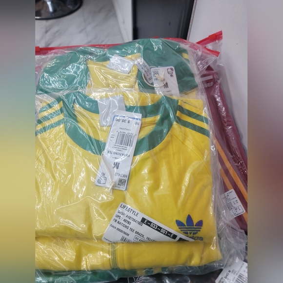 Adidas Originals Beckenbauer FB Nations 3pc Tracksuit (Jacket Pants Tee) Men's - Picture 12 of 15